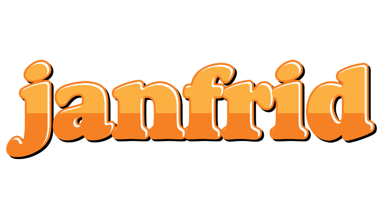 Janfrid orange logo
