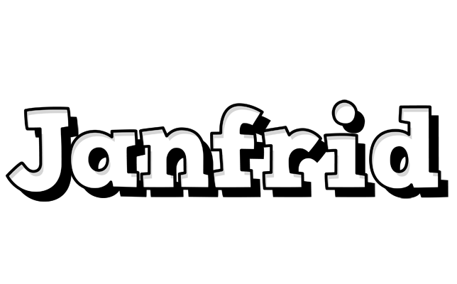Janfrid snowing logo