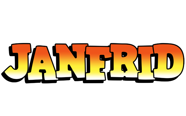 Janfrid sunset logo