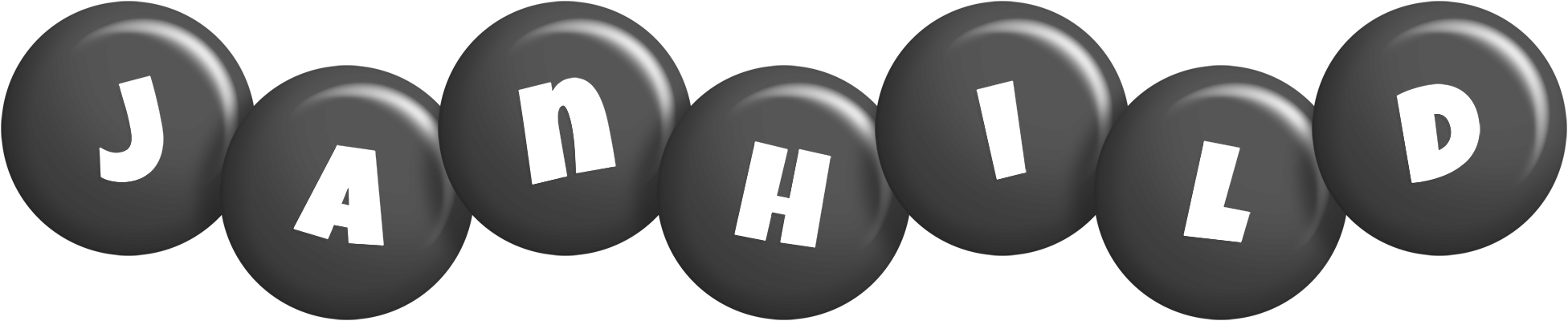 Janhild candy-black logo