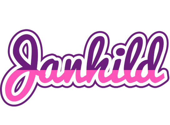 Janhild cheerful logo