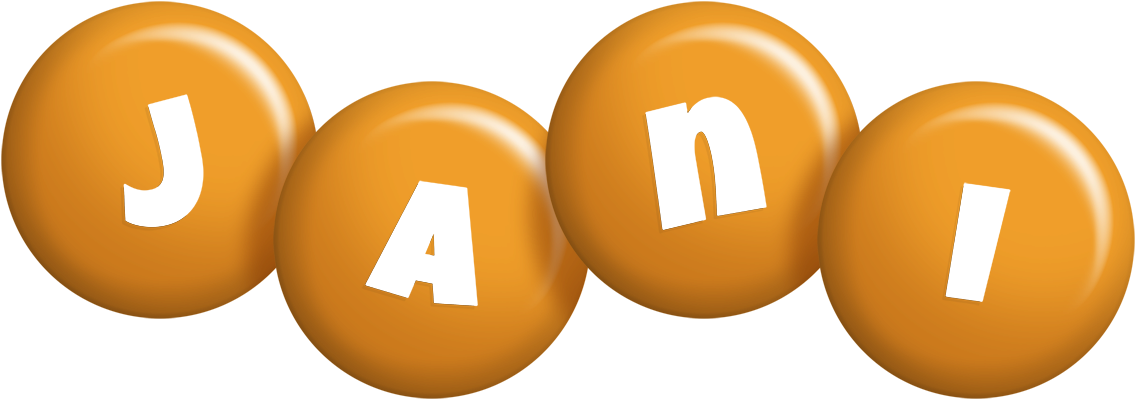 Jani candy-orange logo