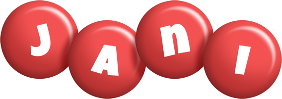 Jani candy-red logo