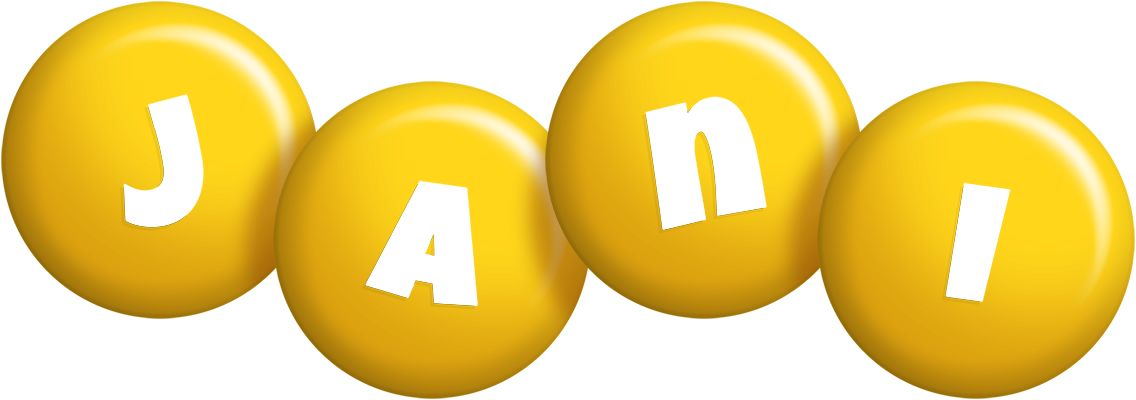 Jani candy-yellow logo