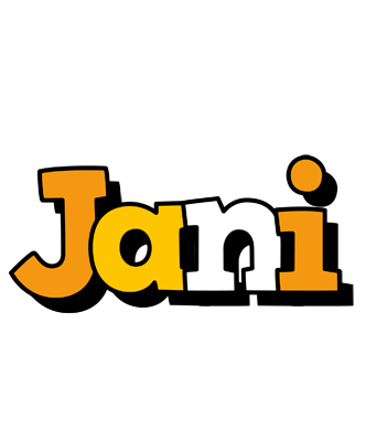 Jani cartoon logo
