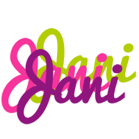 Jani flowers logo