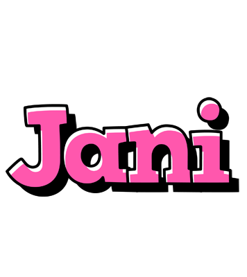 Jani girlish logo
