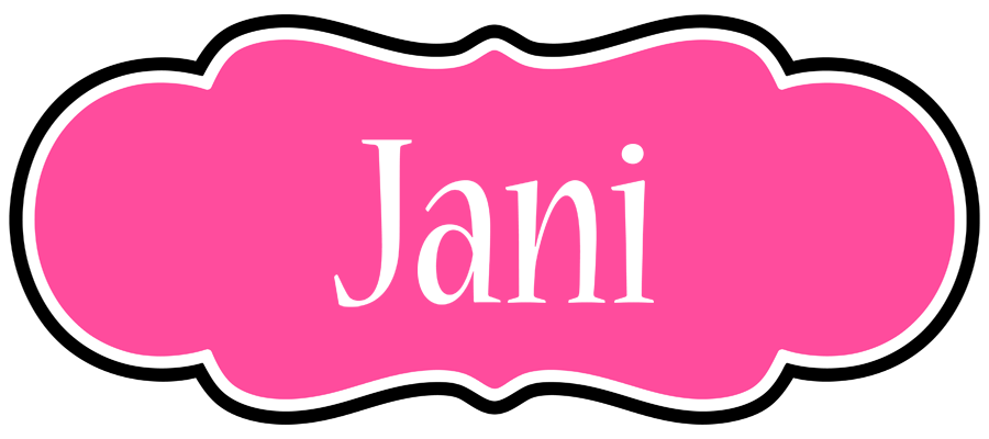 Jani invitation logo
