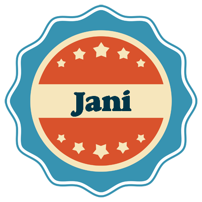 Jani labels logo
