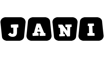 Jani racing logo