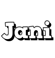 Jani snowing logo