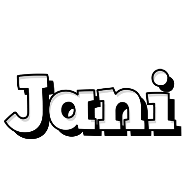 Jani snowing logo