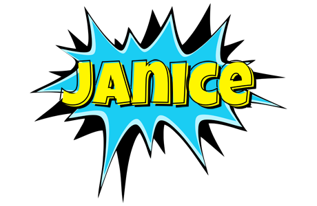 Janice amazing logo