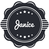 Janice badge logo
