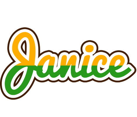 Janice banana logo