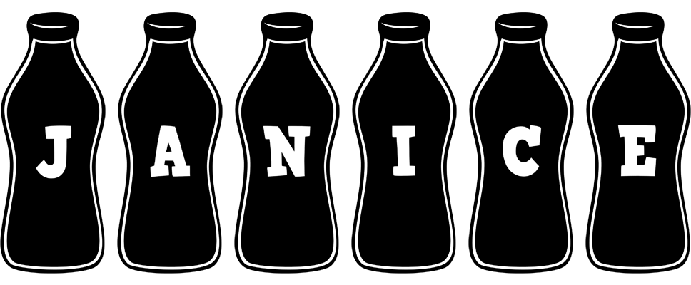 Janice bottle logo