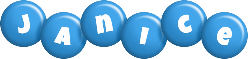 Janice candy-blue logo