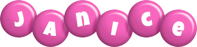 Janice candy-pink logo