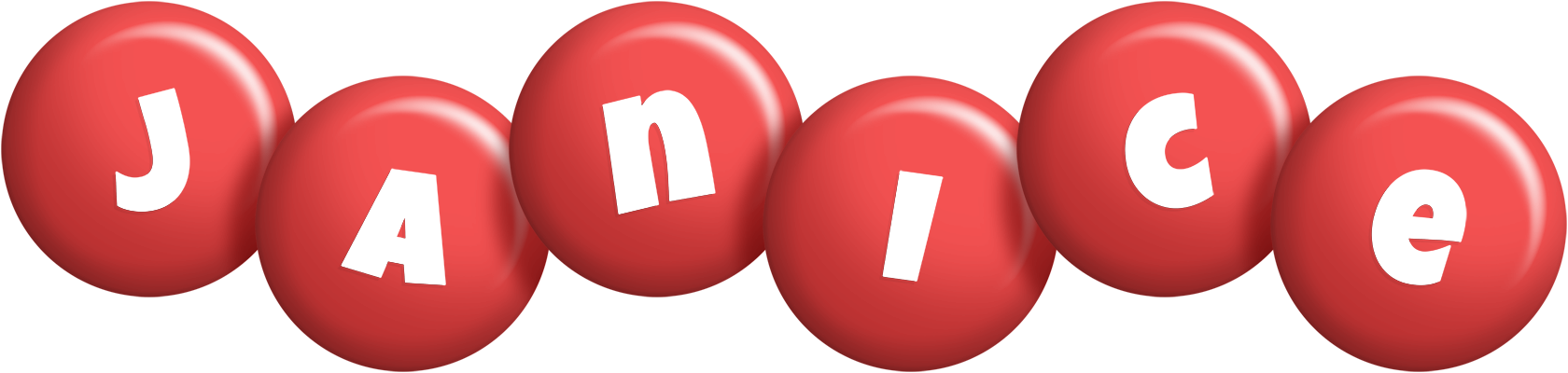 Janice candy-red logo