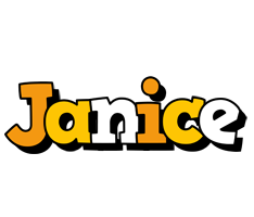 Janice cartoon logo