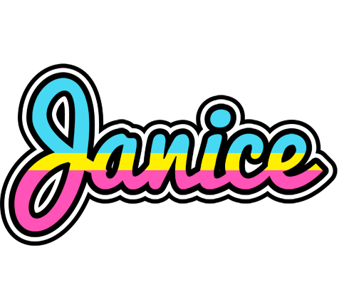 Janice circus logo