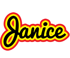 Janice flaming logo