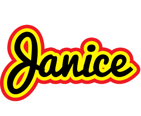 Janice flaming logo