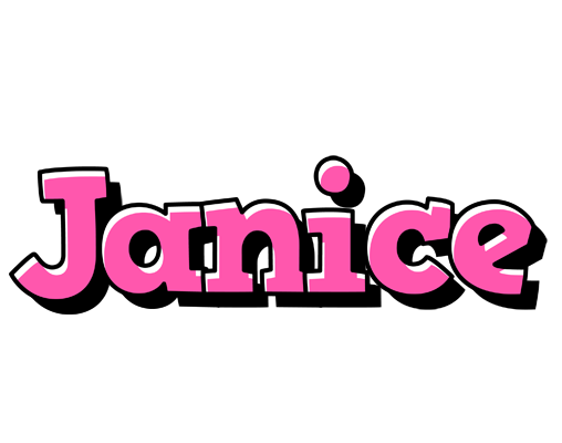 Janice girlish logo