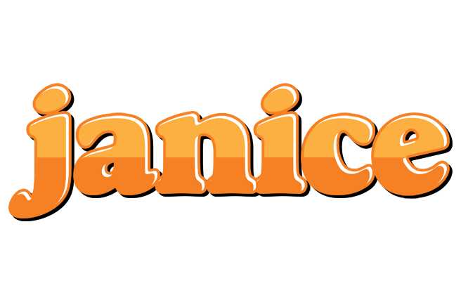 Janice orange logo