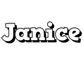 Janice snowing logo