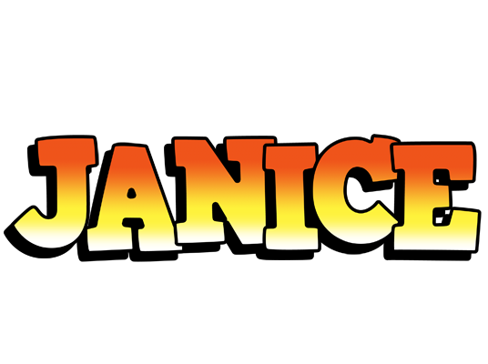 Janice sunset logo