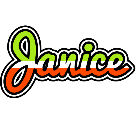 Janice superfun logo