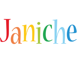 Janiche birthday logo