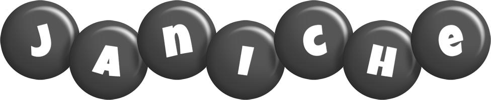 Janiche candy-black logo