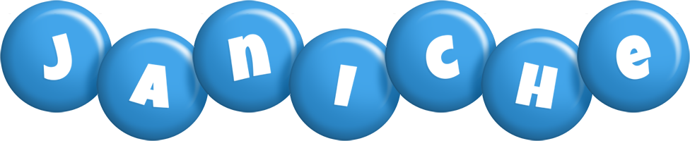 Janiche candy-blue logo