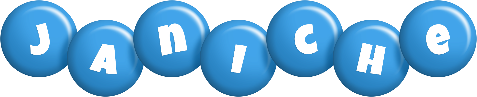Janiche candy-blue logo