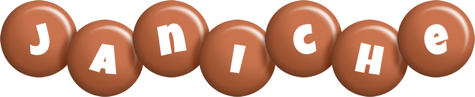 Janiche candy-brown logo
