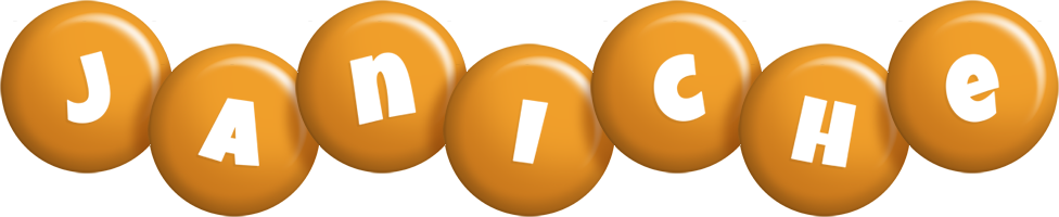 Janiche candy-orange logo