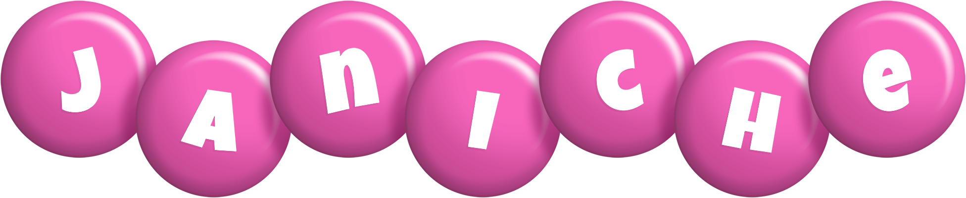 Janiche candy-pink logo