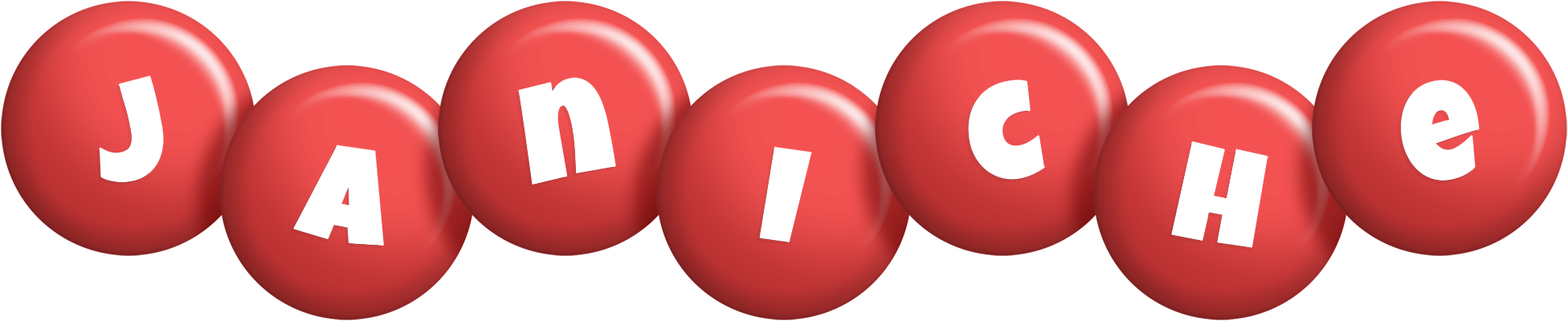 Janiche candy-red logo