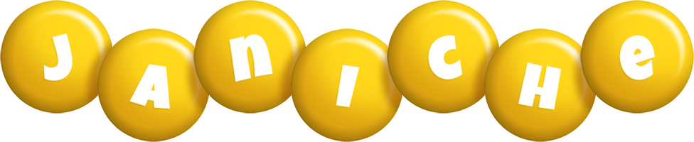 Janiche candy-yellow logo