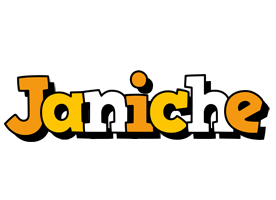 Janiche cartoon logo