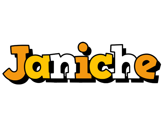 Janiche cartoon logo