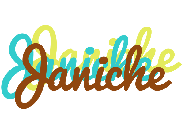 Janiche cupcake logo