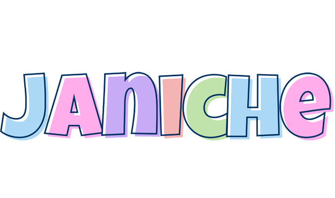Janiche pastel logo