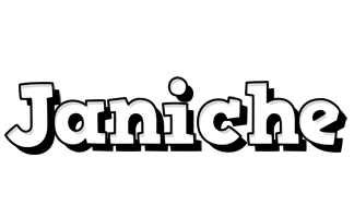 Janiche snowing logo
