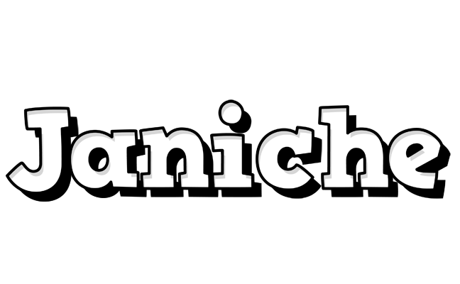 Janiche snowing logo