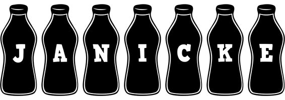 Janicke bottle logo