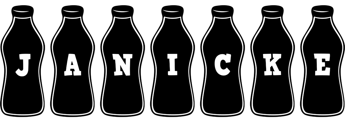 Janicke bottle logo