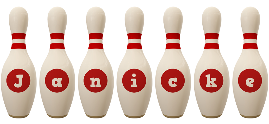 Janicke bowling-pin logo